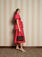Boudoir Jacquard Midi Dress Orchid Pink / Z
