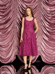 <b>DREAM</b> Hollywood Tweed Midi Dress