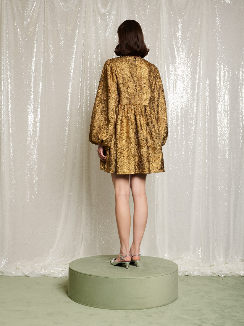 DREAM Masquerade Jacquard Mini Dress – Sister Jane