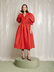 La Dolce Vita Wrap Midi Dress