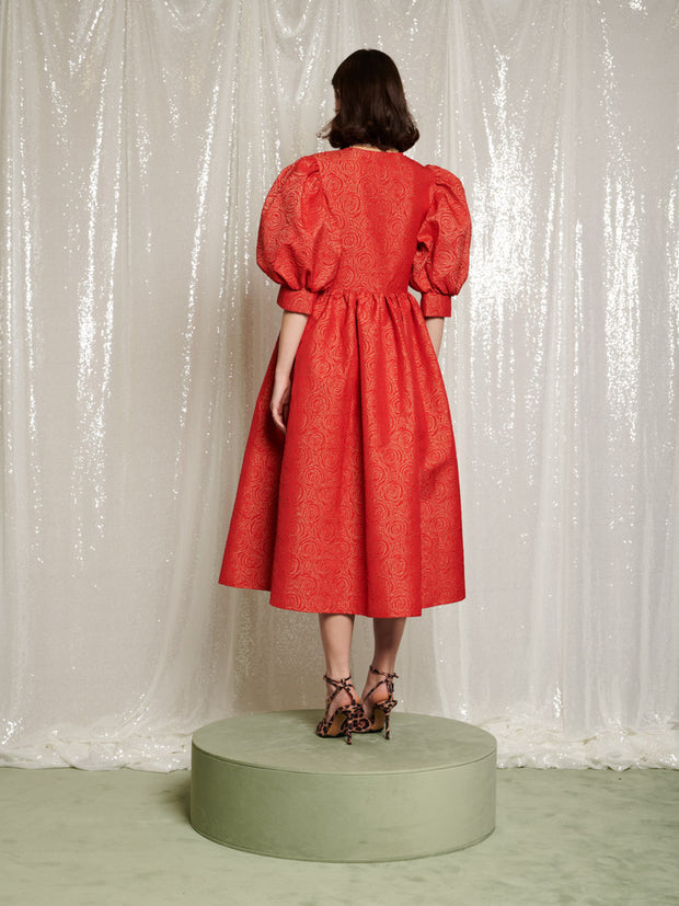 La Dolce Vita Wrap Midi Dress