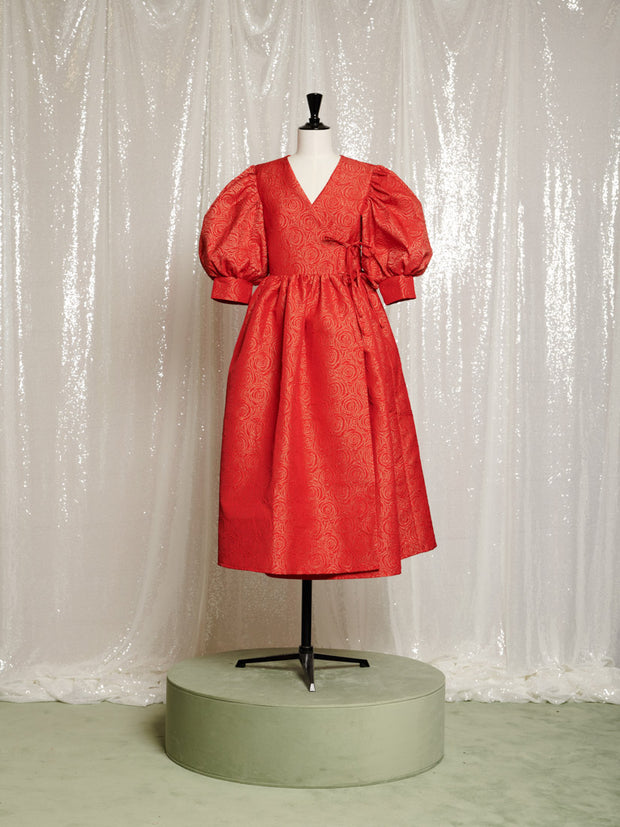 La Dolce Vita Wrap Midi Dress