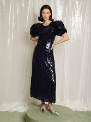 Twilight Sequin Midi Dress