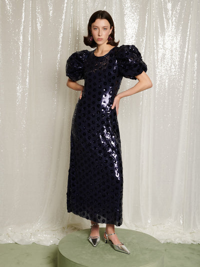 Twilight Sequin Midi Dress