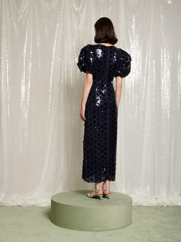 Twilight Sequin Midi Dress