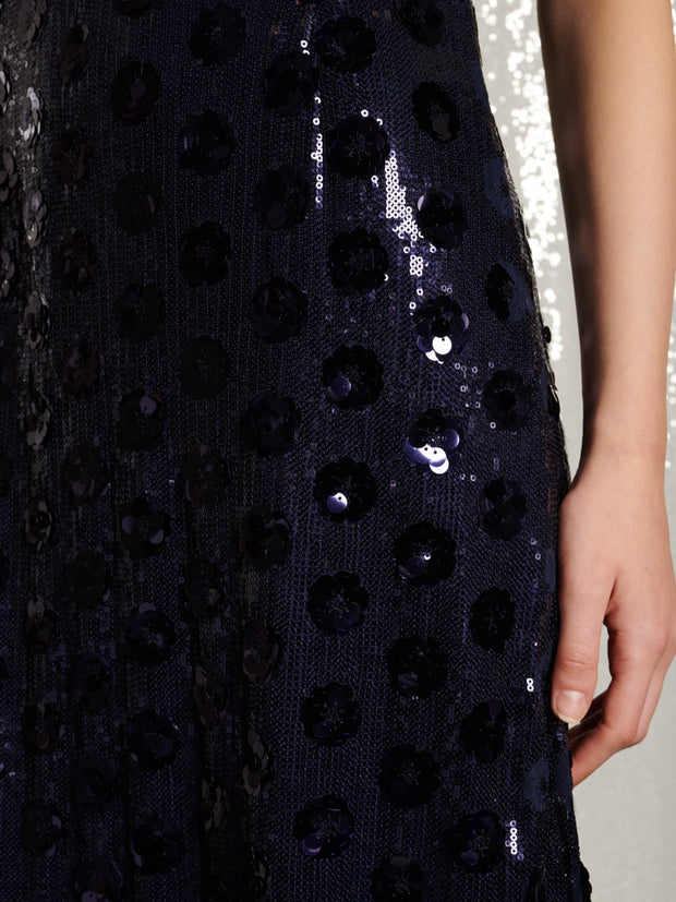 Twilight Sequin Midi Dress