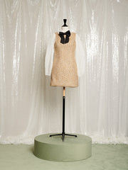 Sparkle Storm Tweed Mini Dress