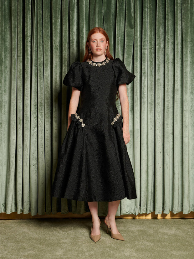 <b>DREAM</b> Viola Jacquard Midi Dress