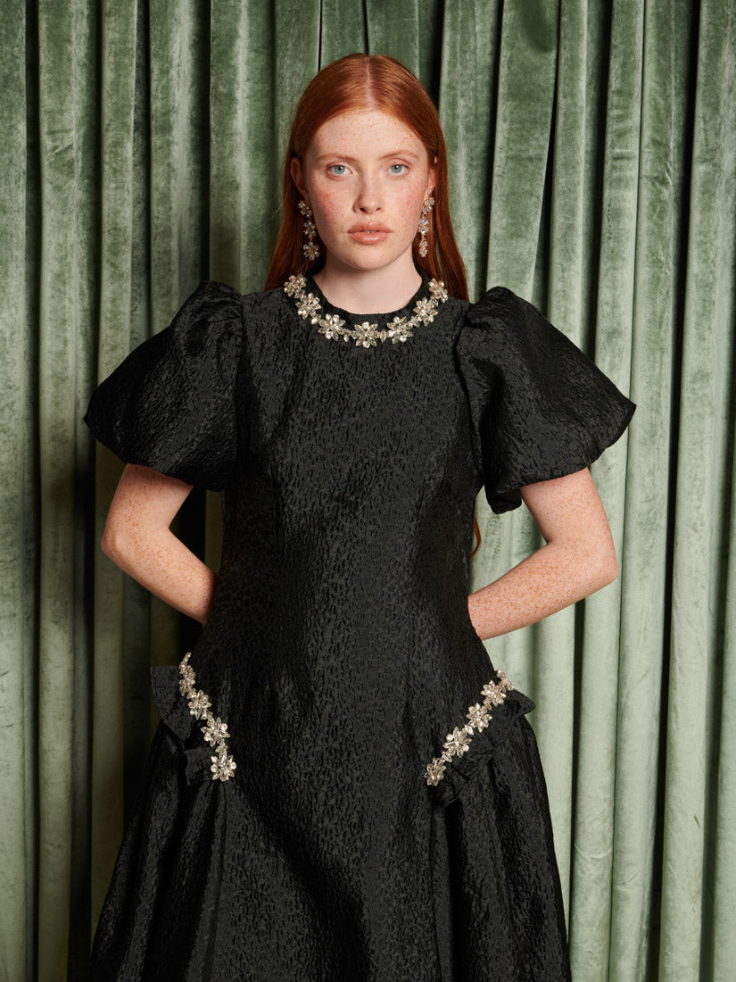 DREAM Viola Jacquard Midi Dress – Sister Jane