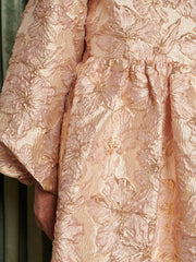 Elsewhere Jacquard Mini Dress Beige Pink / Z