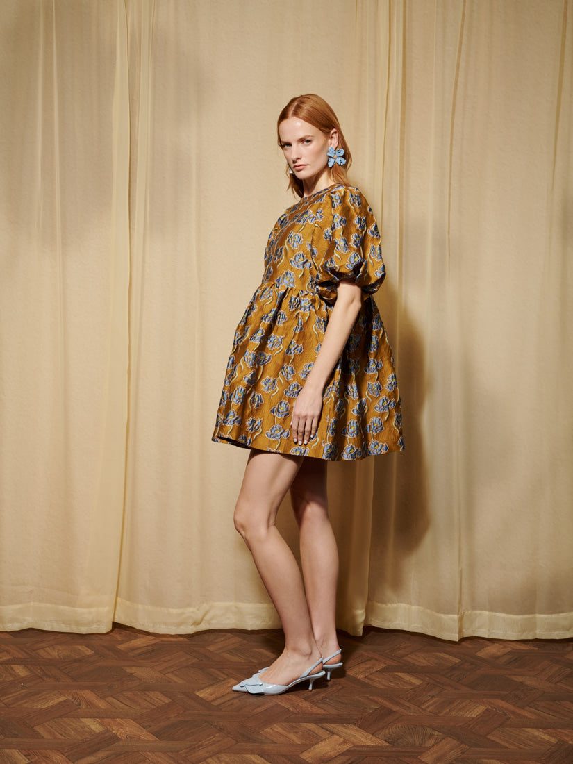 DREAM Honey Jacquard Mini Dress – Sister Jane