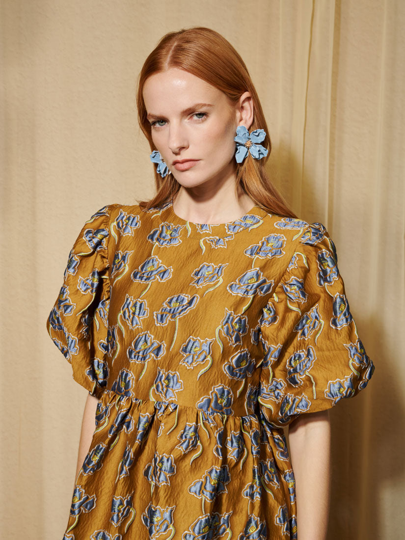DREAM Honey Jacquard Mini Dress – Sister Jane