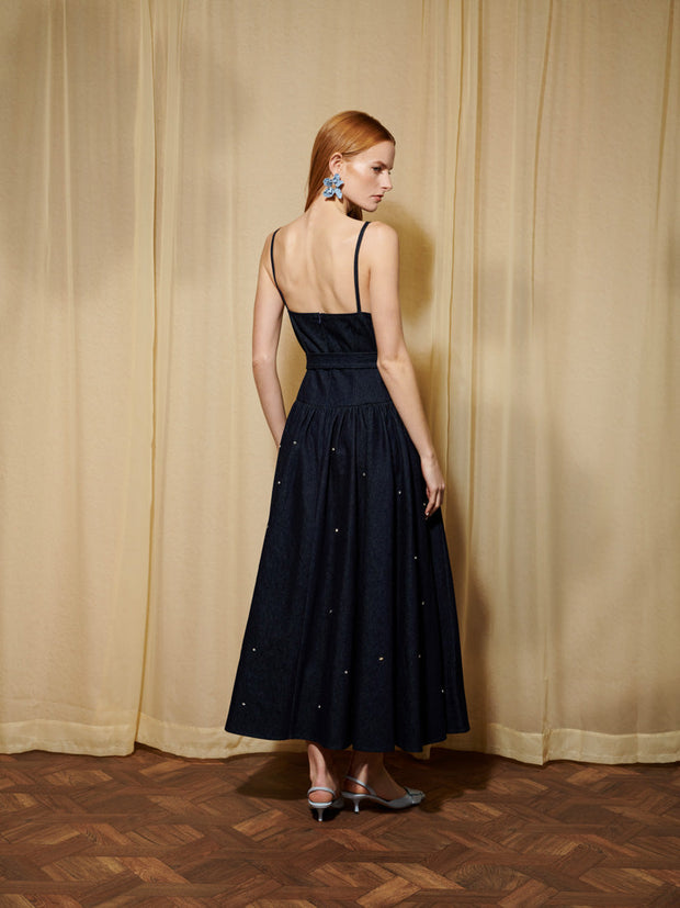 DREAM Brightside Denim Midi Dress – Sister Jane