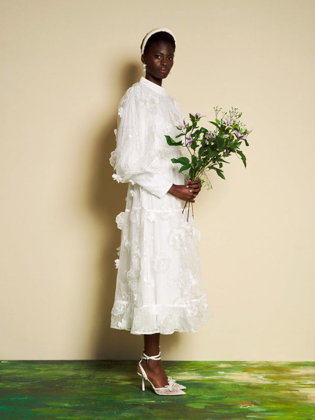 DREAM Fleur Blanche Embellished Maxi Dress – Sister Jane