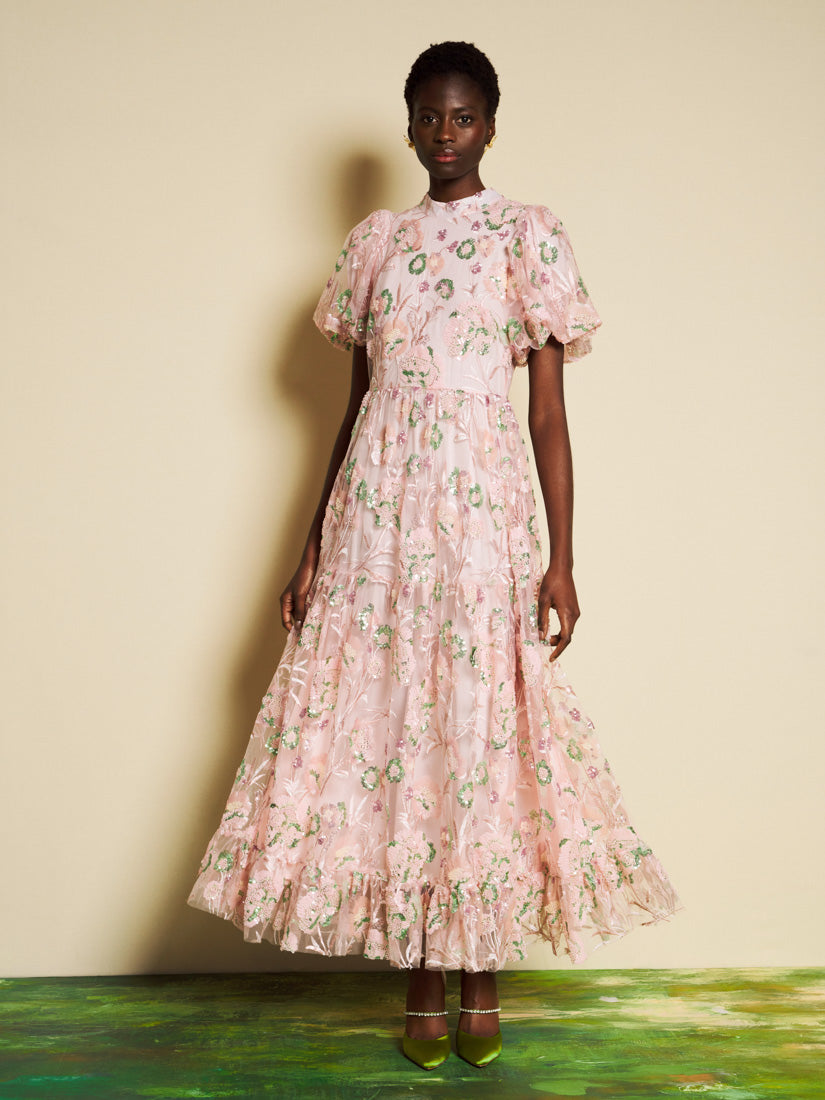 DREAM Camellia Sequin Maxi Dress – Sister Jane