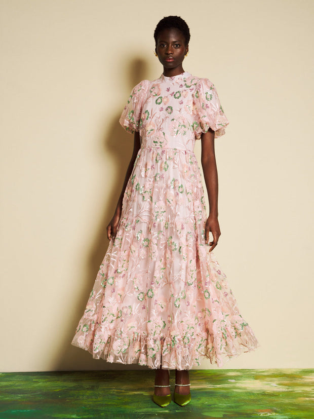 DREAM Camellia Sequin Maxi Dress – Sister Jane