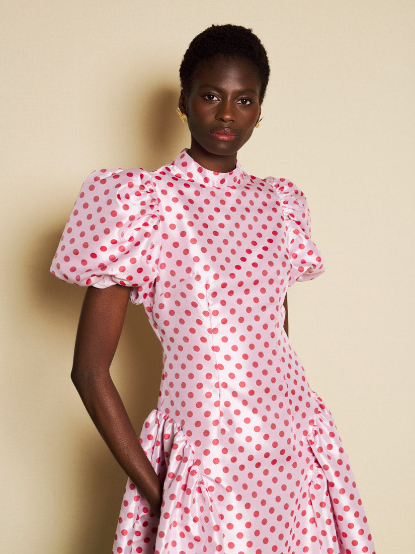 DREAM Colette Spot Jacquard Midi Dress – Sister Jane