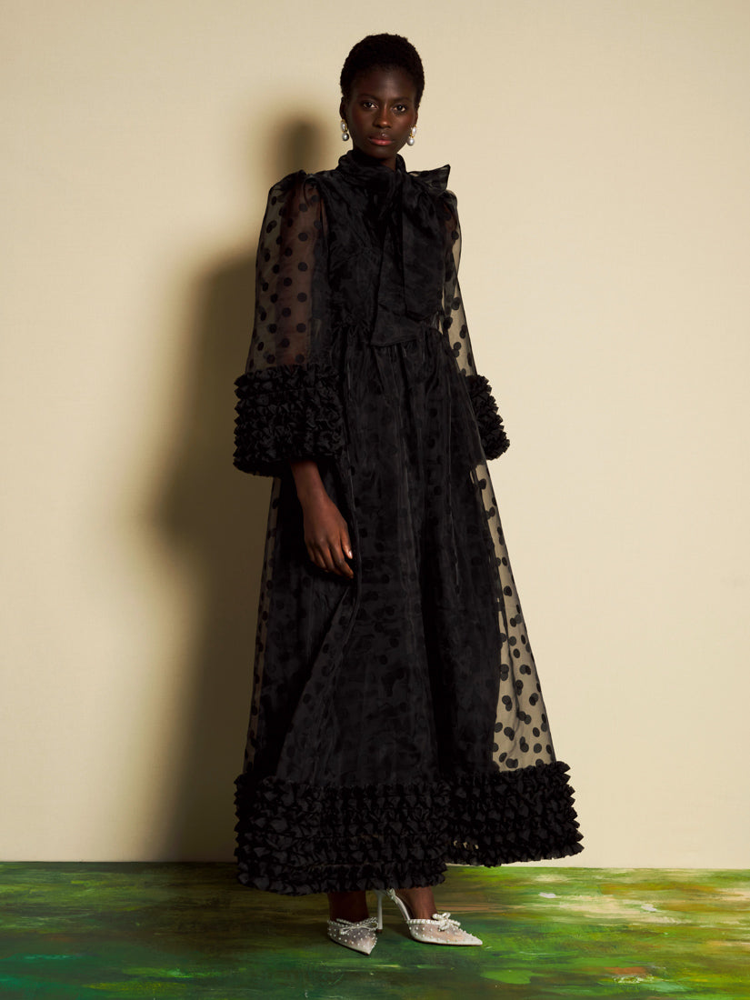 DREAM Margaux Spot Organza Maxi Dress – Sister Jane