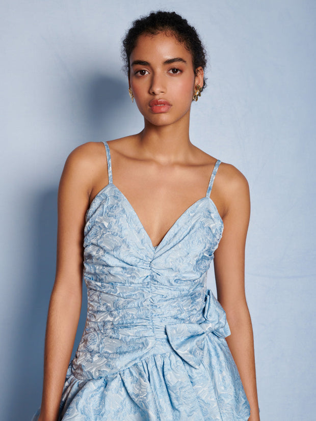 DREAM Agnes Jacquard Ruffle Mini Dress – Sister Jane