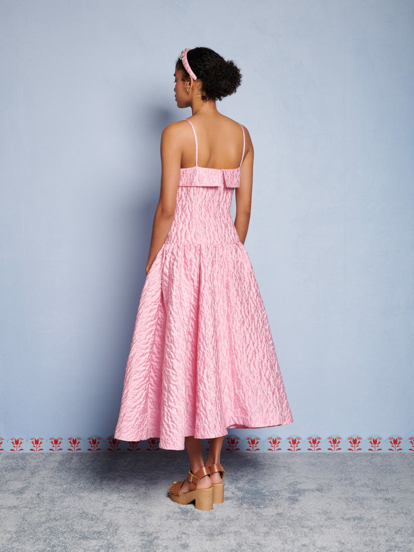 DREAM Posy Jacquard Midi Dress – Sister Jane