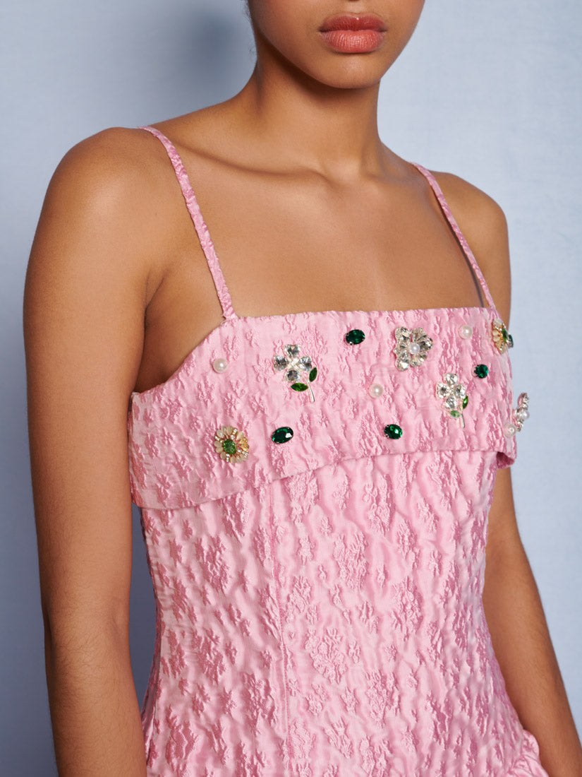 DREAM Posy Jacquard Midi Dress – Sister Jane