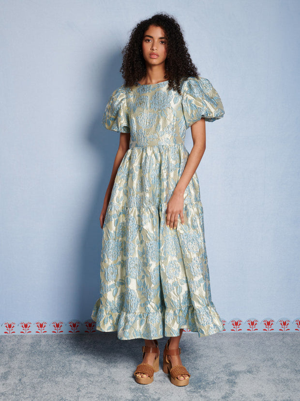 Dream Sister Jane ② DREAM Bluebell Jacquard Maxi Dress – Sister Jane