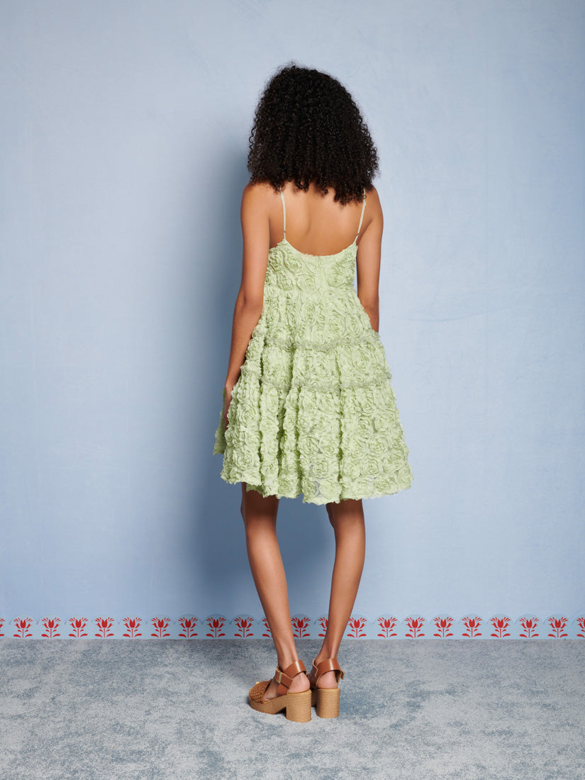 DREAM Clover Organza Mini Dress – Sister Jane