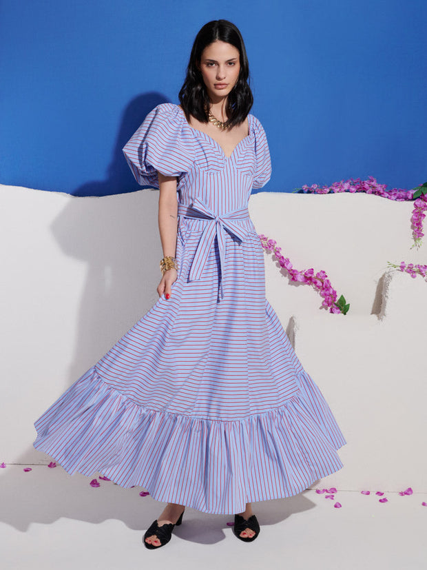 DREAM Juniper Stripe Sweetheart Maxi Dress – Sister Jane