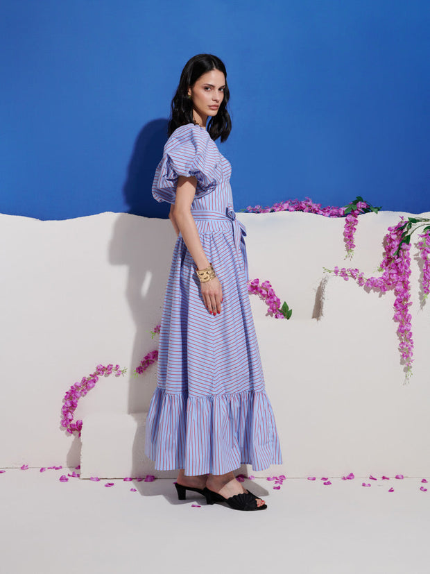 DREAM Juniper Stripe Sweetheart Maxi Dress – Sister Jane