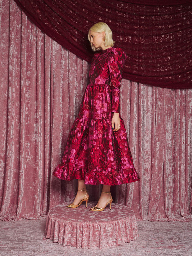 DREAM Divina Jacquard Maxi Dress – Sister Jane