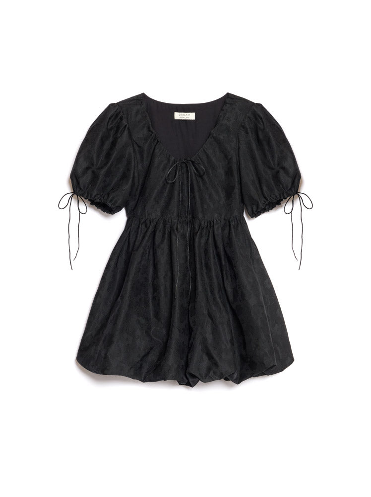 sister jane organza dress DREAM Margaux Spot Organza Maxi Dress Spot Black / XS