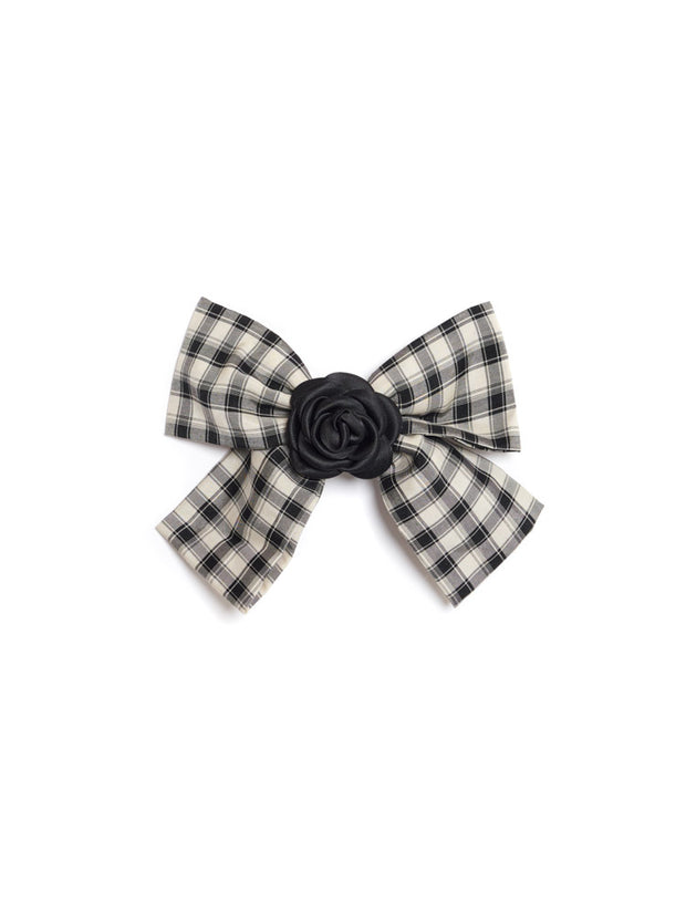 <b>DREAM</b> Thelma Check Hair Bow