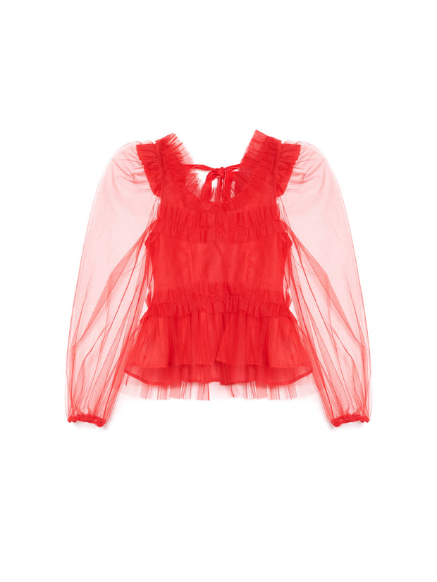 <b>DREAM</b> Palace Tulle Bow Top