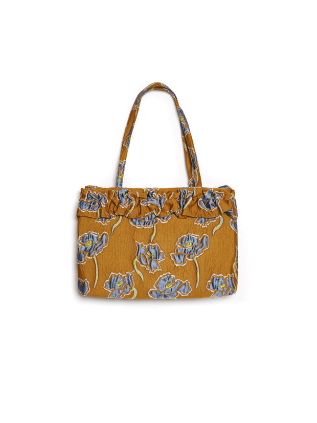 DREAM Honey Jacquard Ruffle Bag – Sister Jane