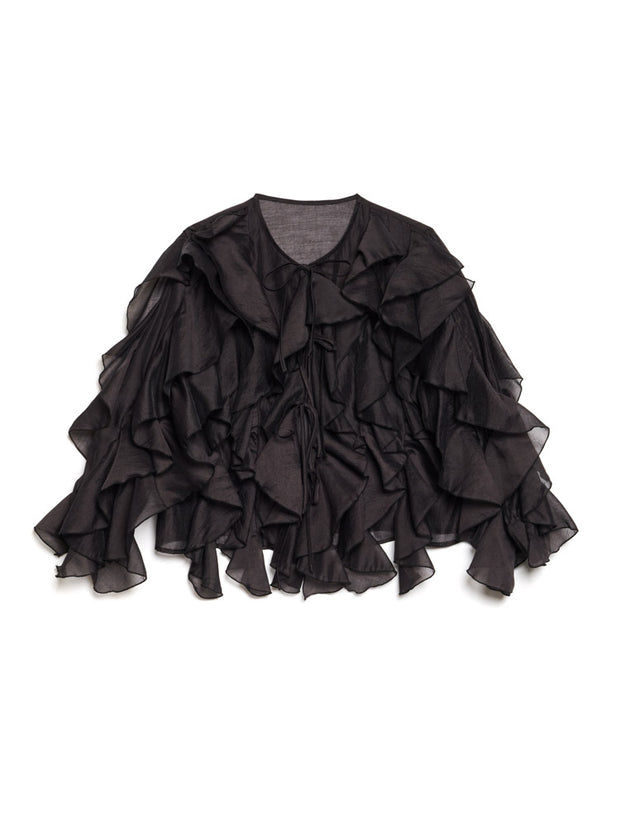 <b>DREAM</b> Romance Ties Blouse
