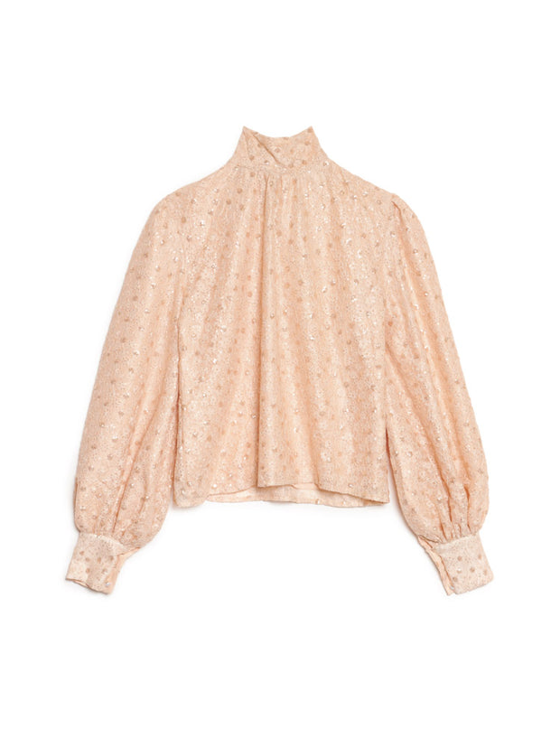 <b>DREAM</b> Sally Lace Bow Blouse