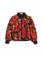 <b>DREAM</b> Illusions Jacquard Blouse