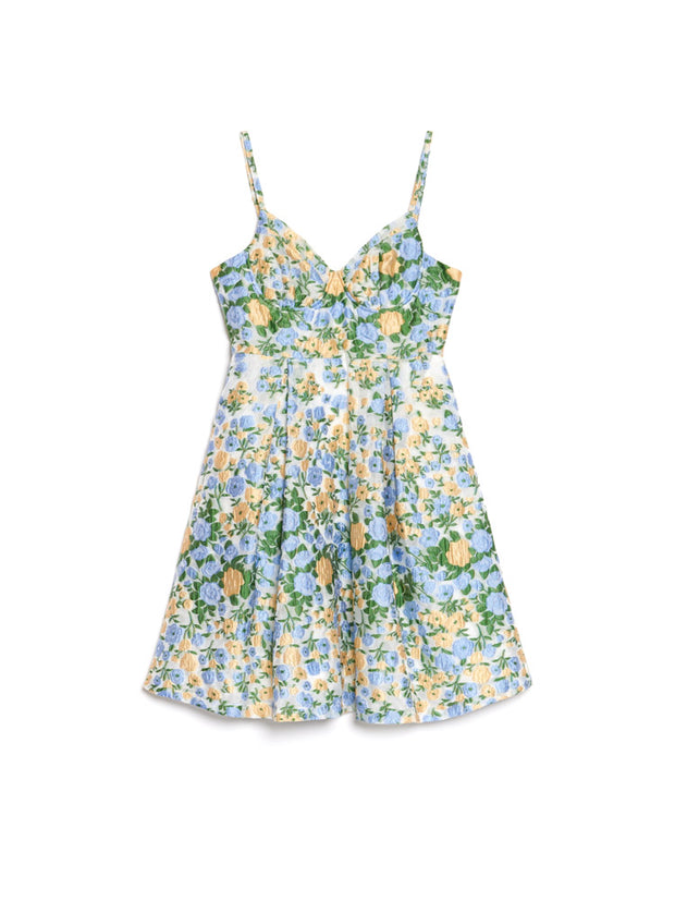 <b>DREAM</b> Marigold Jacquard Mini Dress