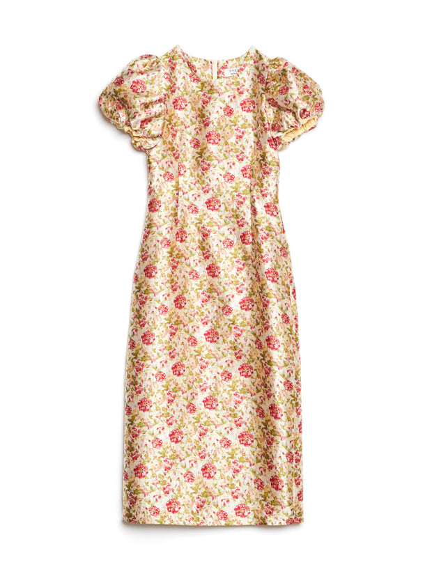 <b>DREAM</b> Forest Echo Jacquard Midi Dress