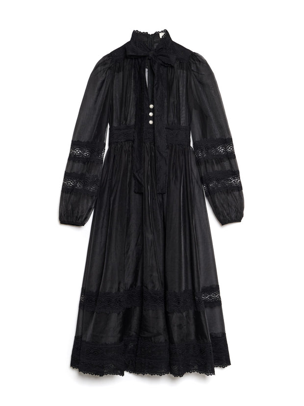 <b>DREAM</b> Breezy Bow Midi Dress