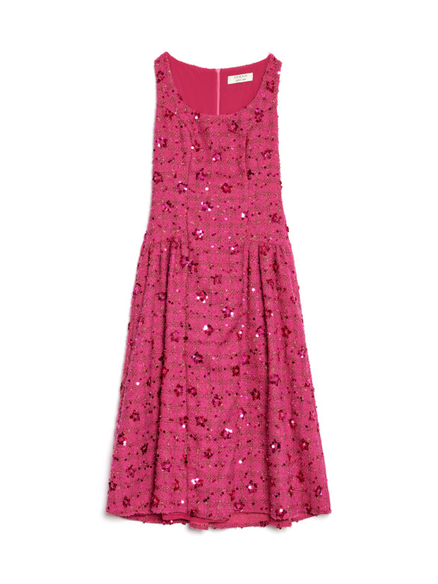 <b>DREAM</b> Hollywood Tweed Midi Dress