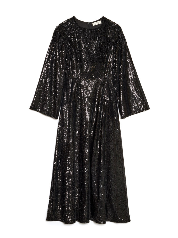 princess polly baby blue dress Laura Embellished Maxi Dress in Black  Lace & Beads