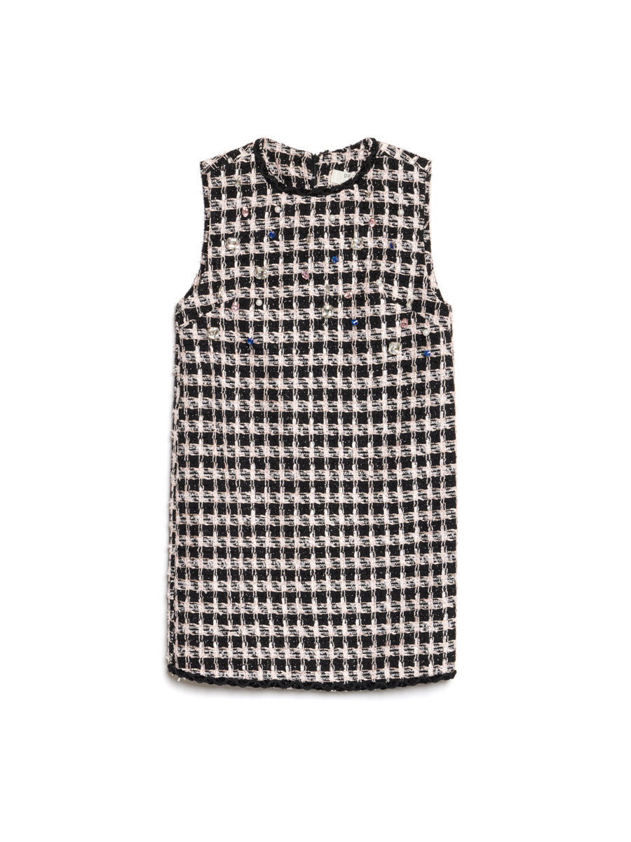 princess polly baby blue dress Access Hollywood Selena Gomez Black Tweed Mini Dress main image 0