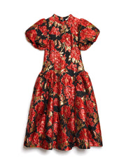 <b>DREAM</b> Illusions Jacquard Midi Dress
