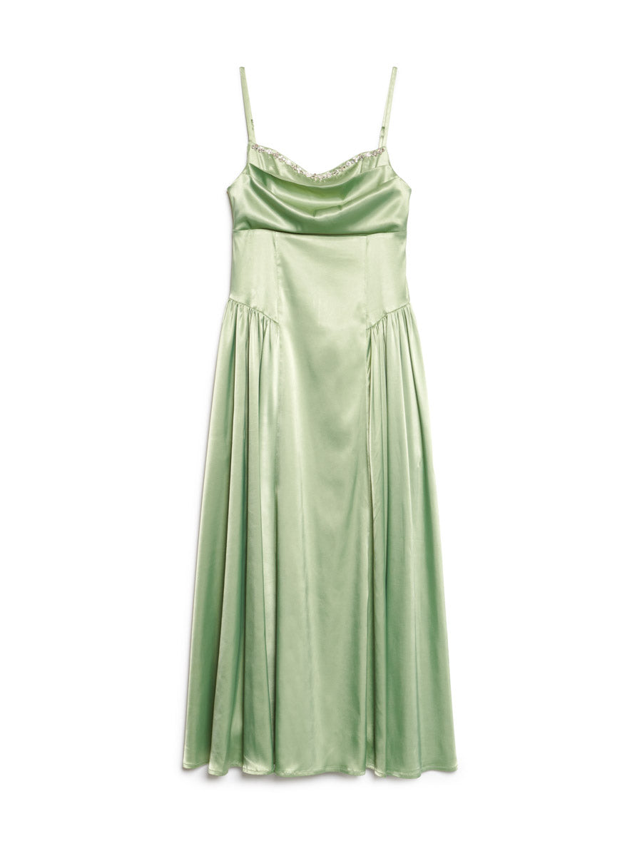 DREAM Cinematic Satin Midi Dress Sister Jane DREAM Cinematic Satin Midi Dress Sister Jane