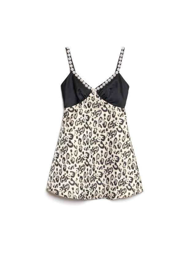 <b>DREAM</b> Twee Leopard Mini Dress