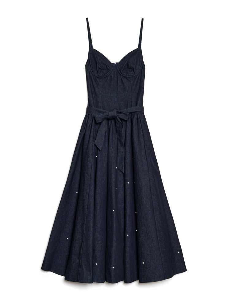 DREAM Brightside Denim Midi Dress  Sister Jane