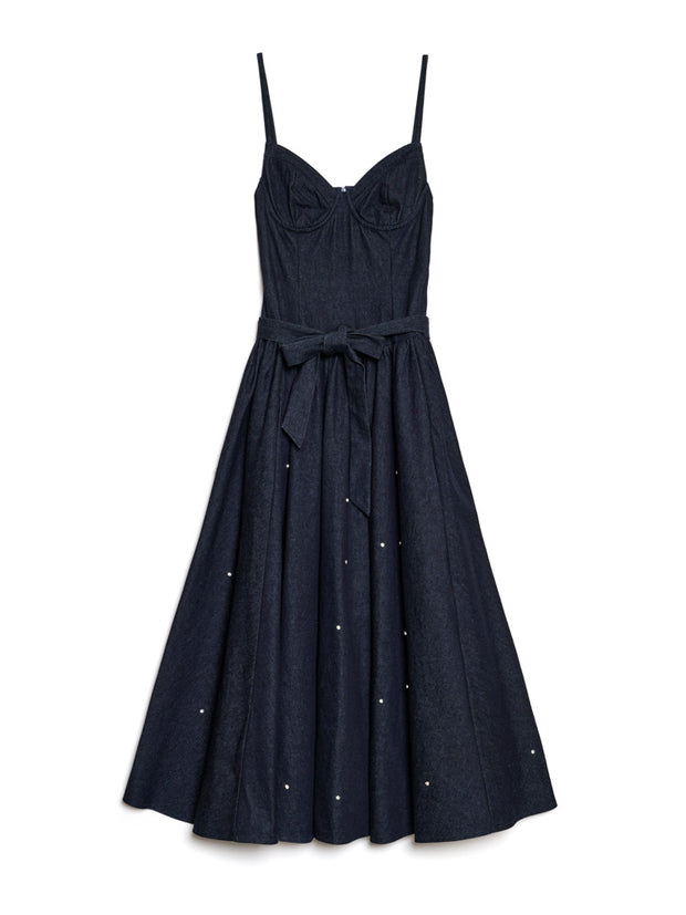 DREAM Brightside Denim Midi Dress – Sister Jane