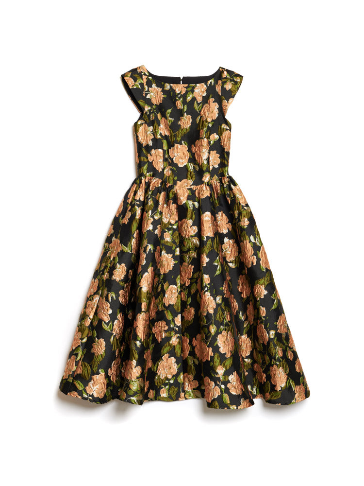 DREAM Floret Jacquard Midi Dress – Sister Jane