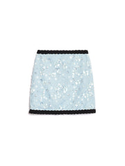 <b>DREAM</b> Blossom Bead Mini Skirt